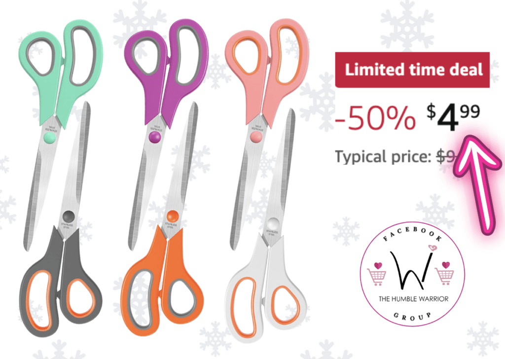 6-piece set of scissors!